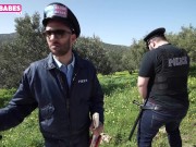SUGARBABESTV : Fake cops Greek parody