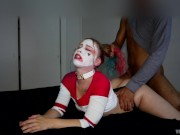 SLIM THICK PERFECT BODY PAWG HARLEY QUINN FUCKED & CREAMPIED BY BBC PT.2