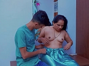 Indian desi milf Bhabhi gave sexual pleasure to her young devar